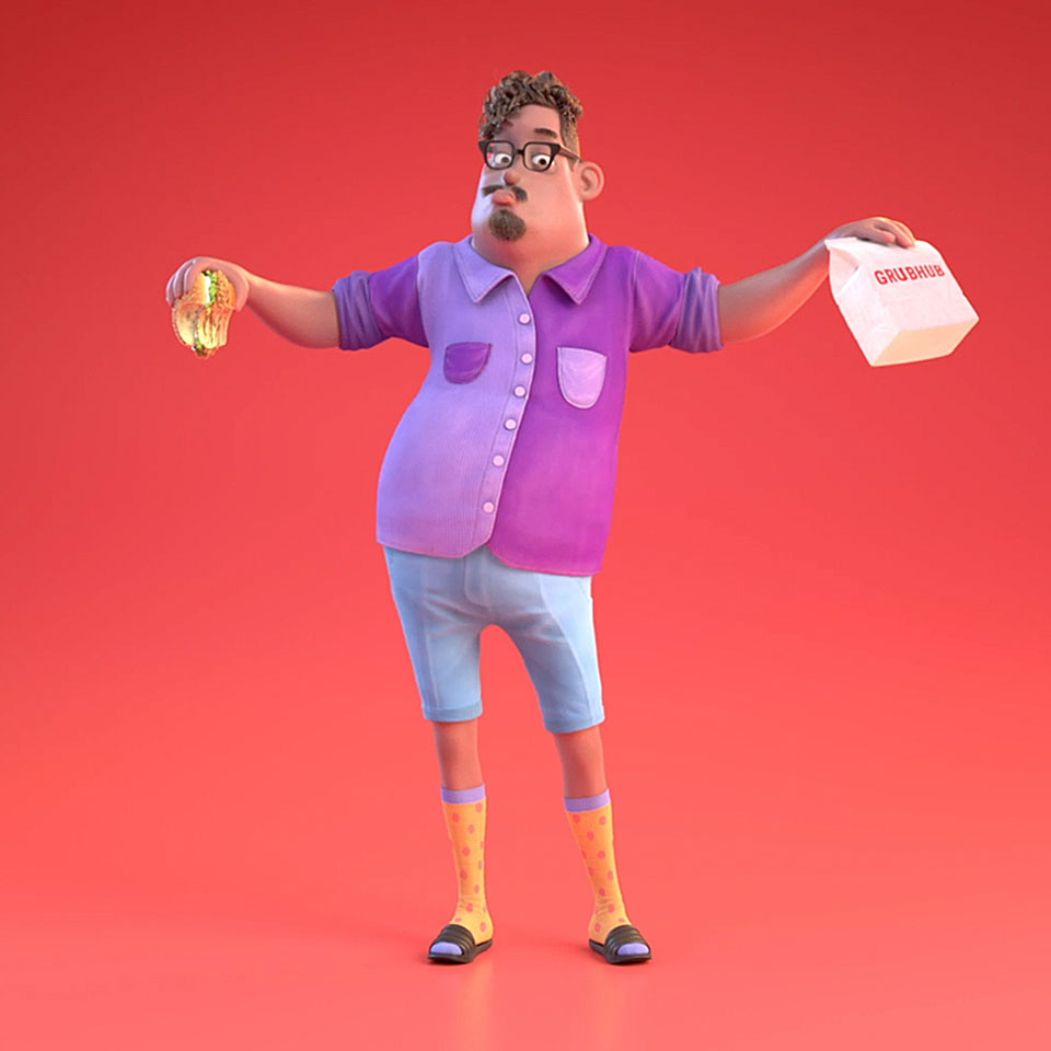 Grubhub Delivery Dance